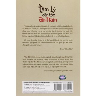 Tâm Lý Dân Tộc An Nam