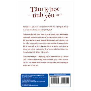 Tâm Lý Học Tình Yêu - Tập 2
