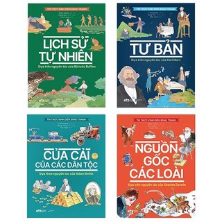 Bộ Tri Thức Kinh Điển Bằng Tranh (Bộ 4 Cuốn)
