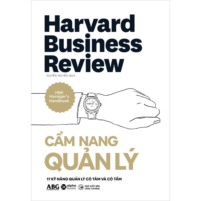 HBR Manager's Handbook - Cẩm Nang Quản Lý (Bìa Cứng)