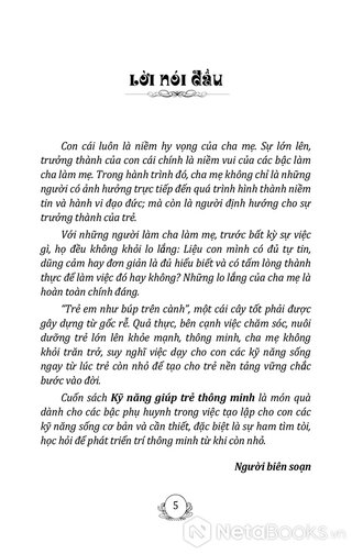 Kỹ Năng Giúp Trẻ Thông Minh