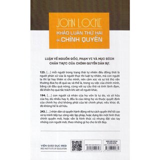 Khảo Luận Thứ Hai Về Chính Quyền (Bìa Cứng)