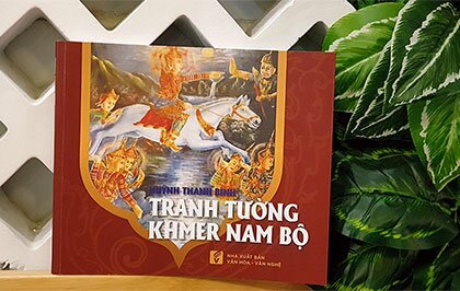 Sách ảnh về tranh tường Khmer Nam bộ