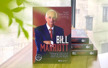 Ra mắt sách về 'hoàng đế khách sạn' Bill Marriott