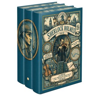 Sherlock Holmes Toàn Tập  (3 Tập - Bìa Cứng - Hộp Ngang)