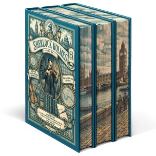 Sherlock Holmes Toàn Tập  (3 Tập - Bìa Cứng - Hộp Ngang)