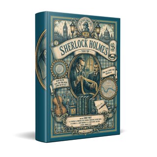 Sherlock Holmes Toàn Tập  (3 Tập - Bìa Cứng - Hộp Ngang)
