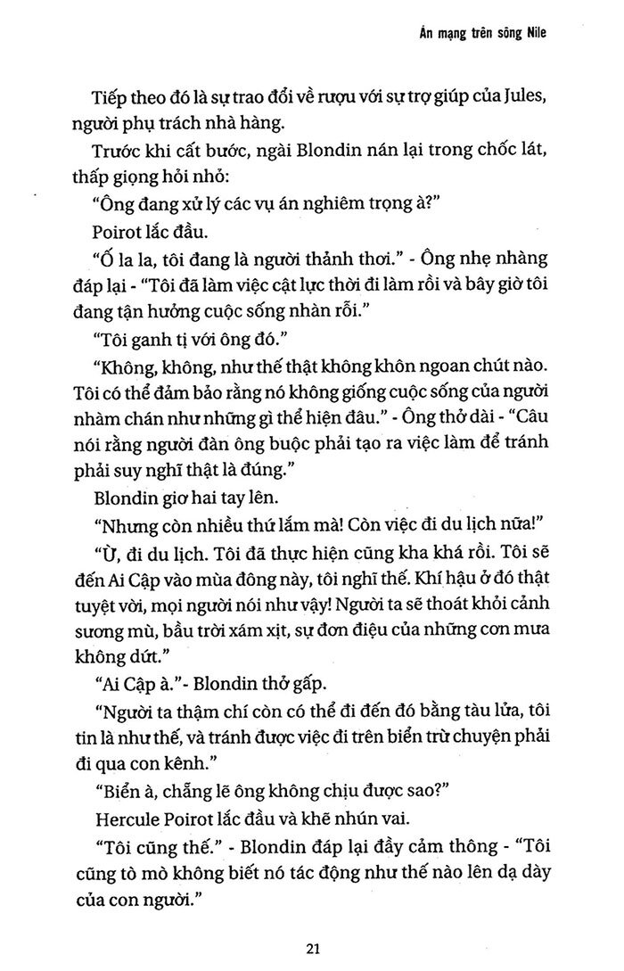 Án Mạng Trên Sông Nile - Agatha Christie | NetaBooks