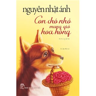 Con Chó Nhỏ Mang Giỏ Hoa Hồng