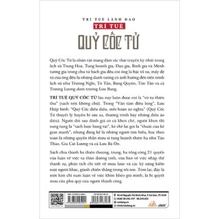 Trí Tuệ Lãnh Đạo - Trí Tuệ Quỷ Cốc Tử