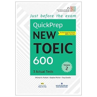 Quickprep New Toeic 600 Volume 2 (Kèm 1 Đĩa Mp3)