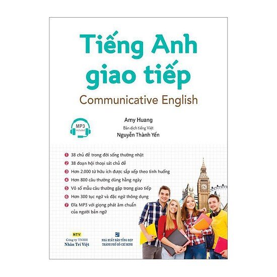 Tiếng Anh Giao Tiếp - Communicative English (Kèm Đĩa Mp3) - Amy Huang |  Netabooks