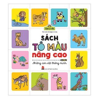 Họa Sĩ Nhí: Sách Tô Màu Nâng Cao - Những Con Vật Thông Minh