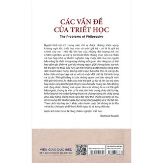 Các Vấn Đề Của Triết Học - Bertrand Russell