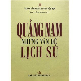 Quảng Nam những vấn đề lịch sử - Bìa mềm