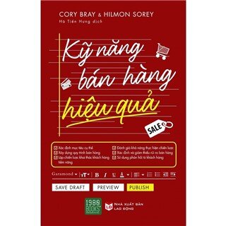 Kỹ Năng Bán Hàng Hiệu Quả