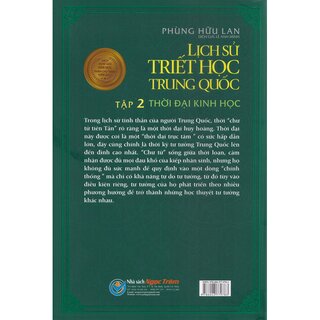 Lịch Sử Triết Học Trung Quốc (Bộ Hộp 2 Tập)