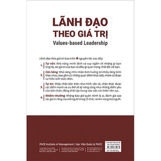 Lãnh Đạo Theo Giá Trị (Bìa Cứng)