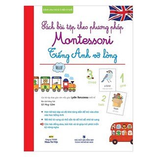 Sách Bài Tập Theo Phương Pháp Montessori - Tiếng Anh Vỡ Lòng