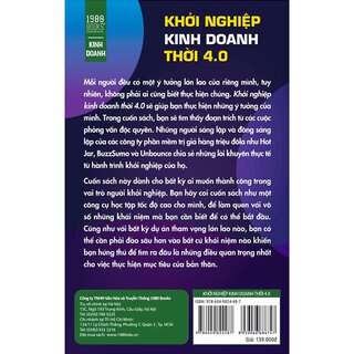 Khởi Nghiệp Kinh Doanh Trong Thời 4.0