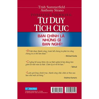 Tư Duy Tích Cực - Bạn Chính Là Những Gì Bạn Nghĩ