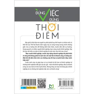 Đúng Việc Đúng Thời Điểm - Những Bài Học Vàng Trong Khởi Nghiệp