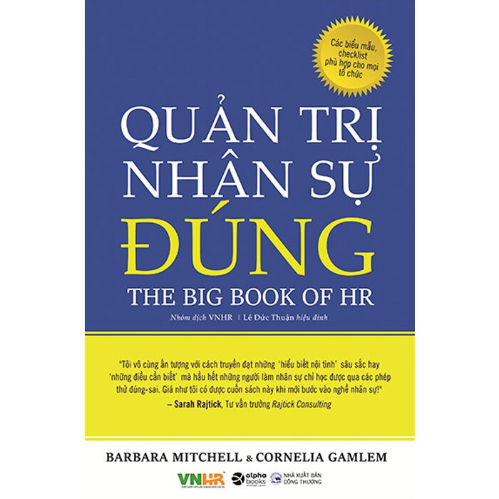 Quản Trị Nhân Sự Đúng - The Big Book Of HR