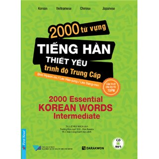 2000 Từ Vựng Tiếng Hàn Thiết Yếu Trình Độ Trung Cấp