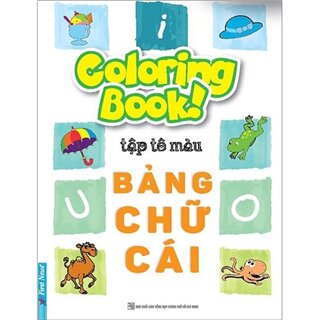 Coloring Book - Tập Tô Màu - Bảng Chữ Cái