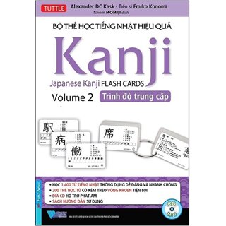 Bộ Thẻ Học Tiếng Nhật Hiệu Quả - Japanese Kanji Flashcards - Volume 2