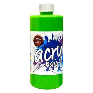 Chai Màu Vẽ Acrylic 300ml - Xanh Lá