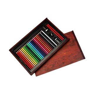 Bút Màu Hộp Gỗ Colormate MS-30W-104248