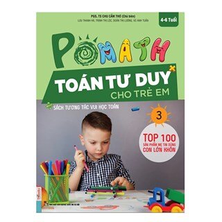 POMath - Toán Tư Duy Cho Trẻ Em 4-6 Tuổi (Tập 3)