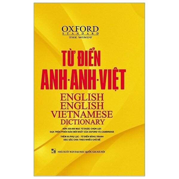 Từ Điển Oxford Anh - Anh - Việt (Bìa Vàng) - The Windy | Netabooks