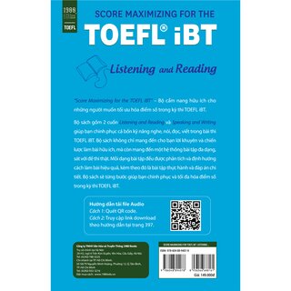 Score Maximizing For The TOEFL® iBT - Listening And Reading