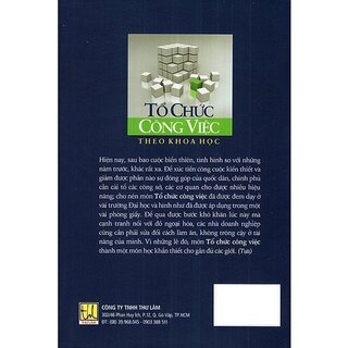 Tổ Chức Công Việc Theo Khoa Học