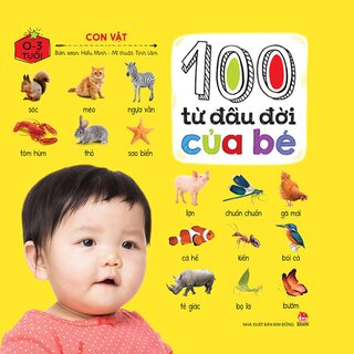 Combo 100 Từ Đầu Đời Của Bé (Bộ 3 Cuốn)