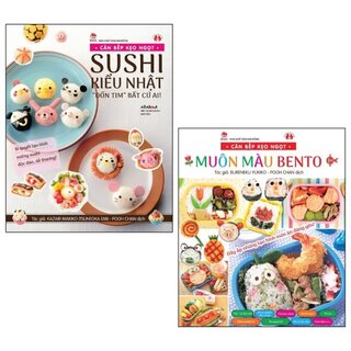 Combo Căn Bếp Kẹo Ngọt: Muôn Màu Bento + Sushi Kiểu Nhật Đốn Tim Bất Cứ Ai (Bộ 2 Cuốn)