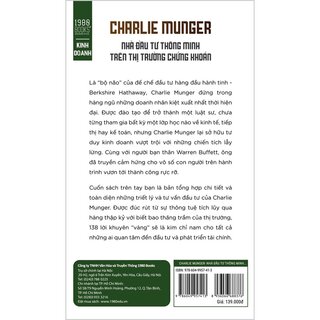 Charlie Munger - Nhà Đầu Tư Thông Minh Trên Thị Trường Chứng Khoán