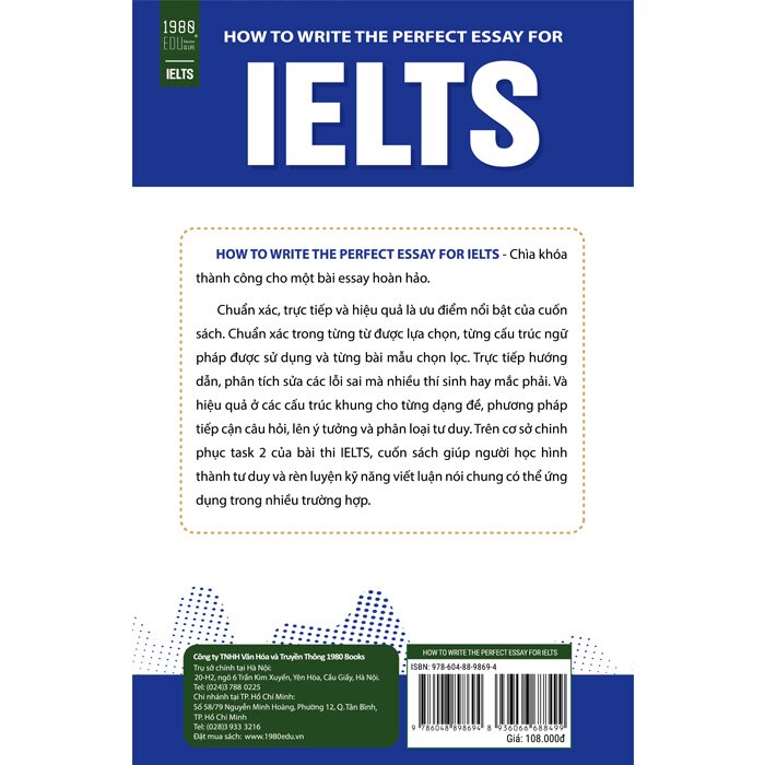 how to write a perfect essay for ielts