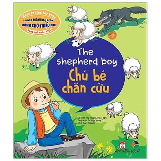 Truyện Tranh Ngụ Ngôn Dành Cho Thiếu Nhi: Chú Bé Chăn Cừu (Song Ngữ Anh - Việt)