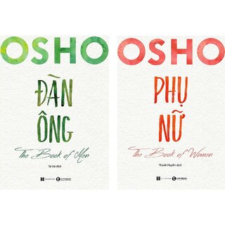 Bộ 2 cuốn sách của Osho: Phụ Nữ - Đàn Ông