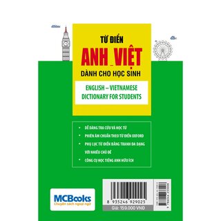 Từ Điển Anh - Việt Dành Cho Học Sinh