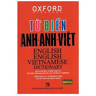 Từ điển Oxford Anh Anh Việt (bìa đỏ hộp)