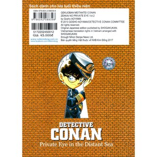 Thám Tử Conan Hoạt Hình Màu: Cuộc Điều Tra Giữa Biển Khơi - Tập 2