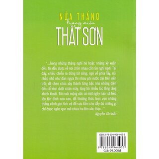 Nửa Tháng Trong Miền Thất Sơn