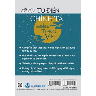 Từ Điển Chính Tả Tiếng Việt (Tác Phẩm Được Viện Ngôn Ngữ Học Thẩm Định)