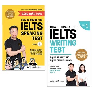 Bộ Sách How To Crack The Ielts Speaking + Writing Test - Vol1 (Bộ 2 Cuốn)
