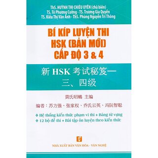 Bí kíp luyện thi HSK (Bản mới) Cấp độ 3 & 4