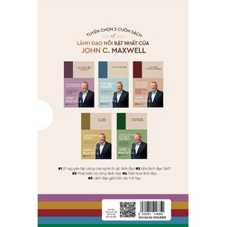 Combo Phong cách lãnh đạo Jonh C.Maxwell (5 cuốn)